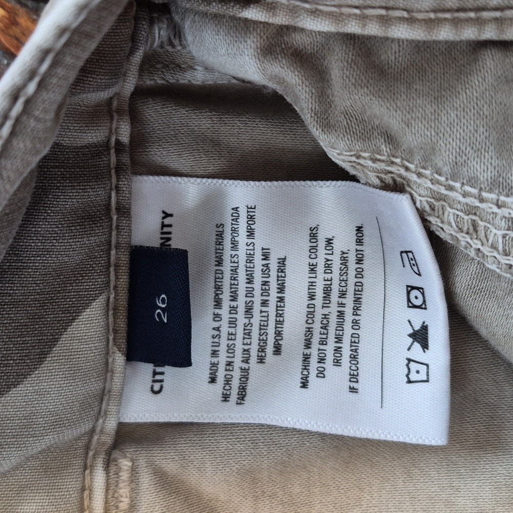 C.O.H.  Camouflage Cargo Pants Tan 26 - Picture 8 of 9